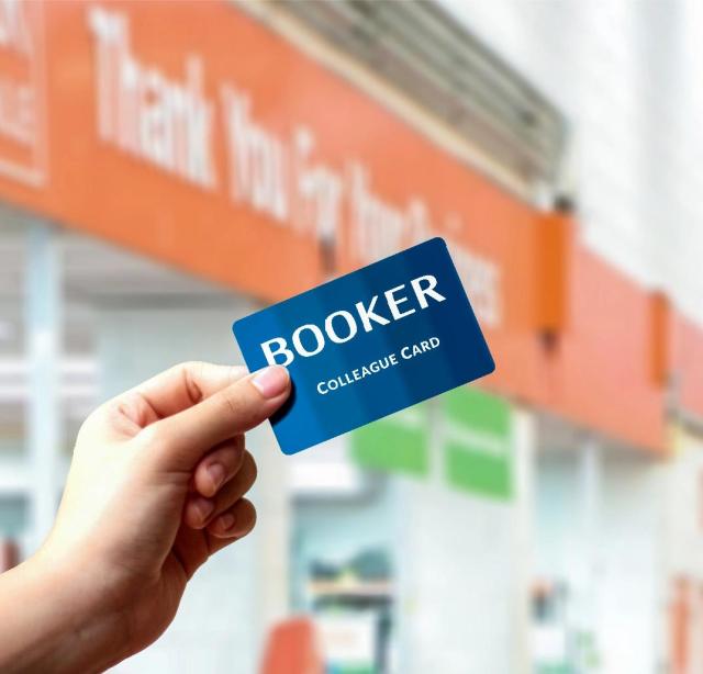 Booker colleague card