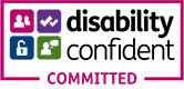 Disability Confident Committed Logo